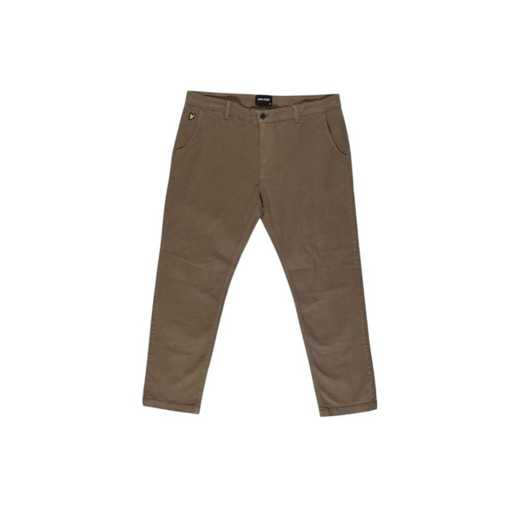 Lyle & Scott Beige Cotton Casual Men's Pants